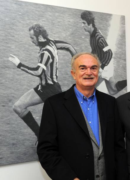 Sandro Mazzola, nella Hall of Fame, categoria veterani: ha giocato tutta la carriera all&#39;Inter, dal 1960 al 1977 vincendo 4 scudetti, 2 Coppe dei Campioni e 2 Coppe Intercontinentali. Bozzani